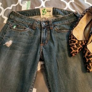 NWT!! Grass LA Topanga Distressed Jeans